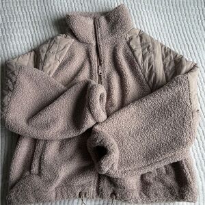 Offline by Aerie Quilted Sherpa Jacket